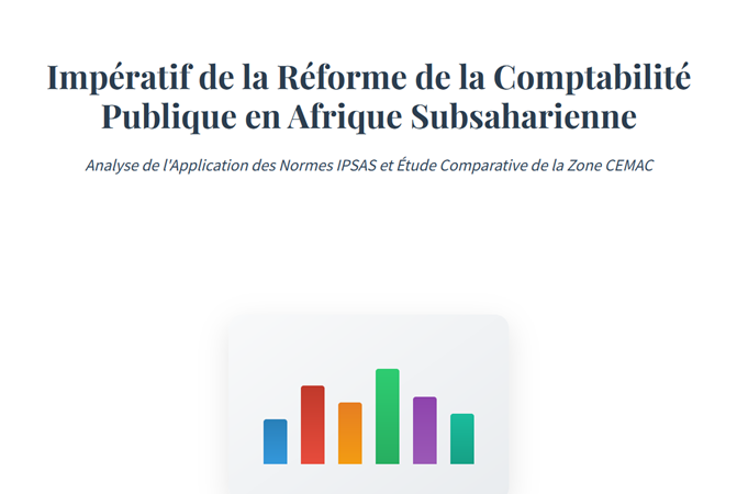 Impératif de la réforme de la Comptabilité publique
